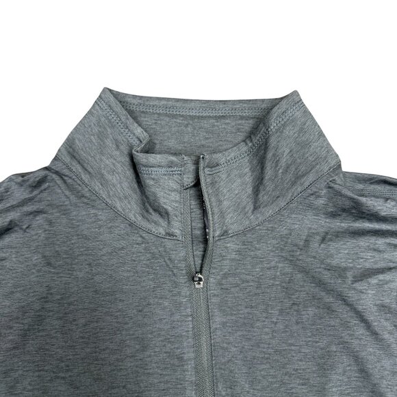 NWT Men's VUORI Ease Performance 1/2 Zip Pullover Charcoal | Size XXL - Picture 6 of 14
